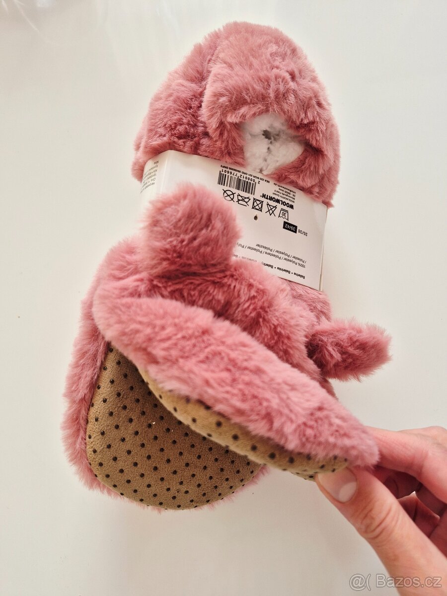 Nové dámské pantofle, velikost 38-39 - 9