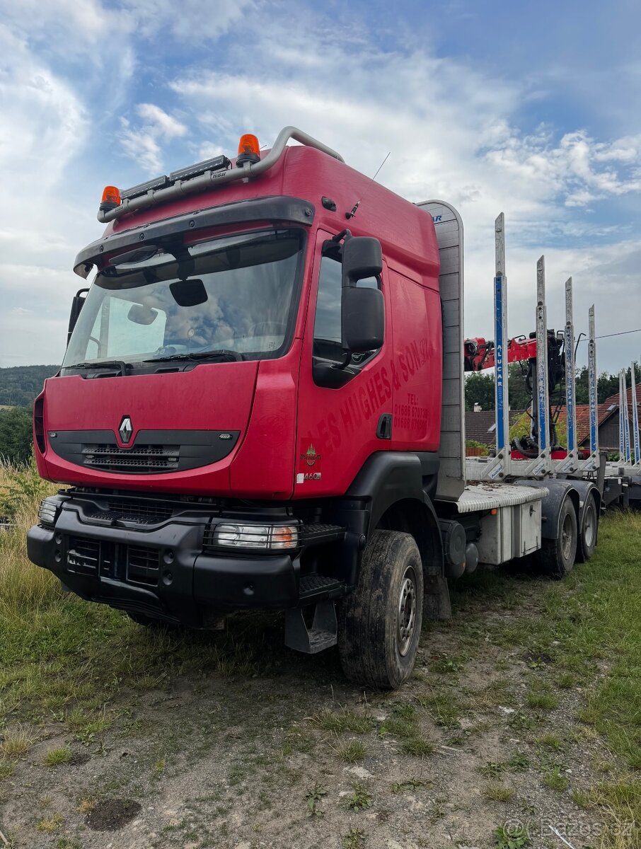 Renault Kerax 6x4 Lesovůz - 9