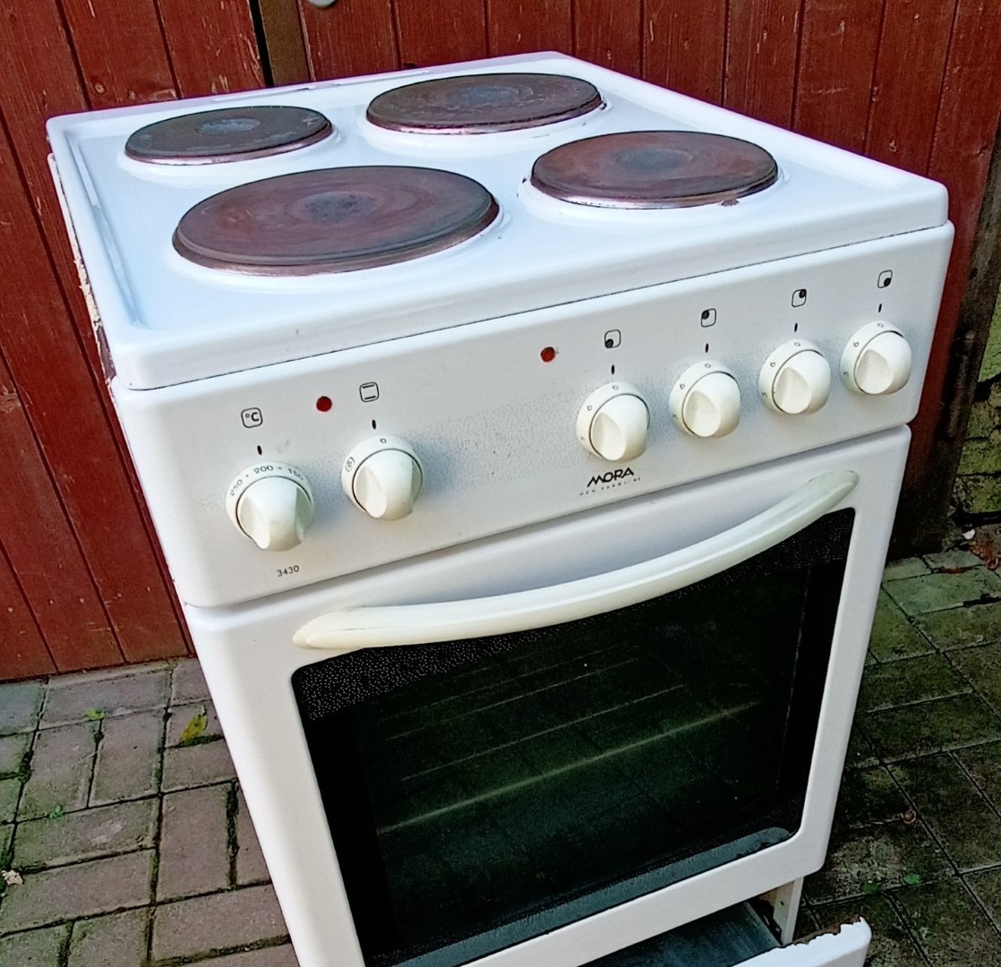 Elektrický sporák Mora typ 3430.1000 litinové plotny - 9