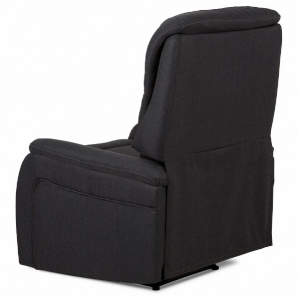 Křeslo TV-5053 s polohováním a šedou látkou - 9