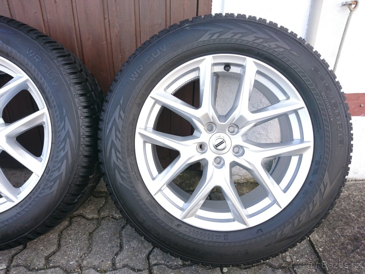 VOLVO XC 60 alu 18 zimní pneu Nokian 235/60/18 originalni - 9