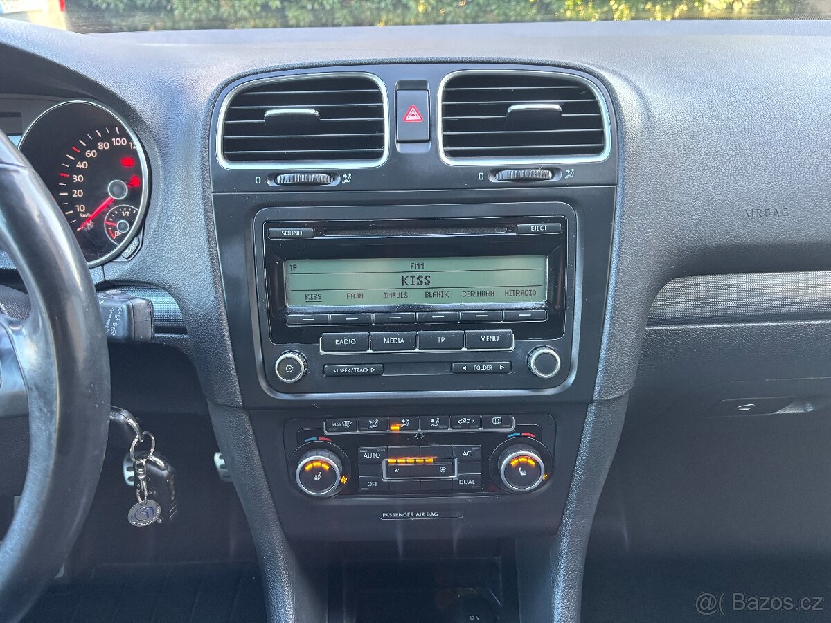 VW GOLF 6, 1.2 TSI,77KW,EDICE STYLE,TAŽNÉ Z.ALU,DIGI KLIMA - 9