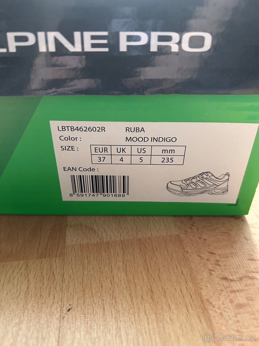 Turistická obuv alpine pro 37 - 9
