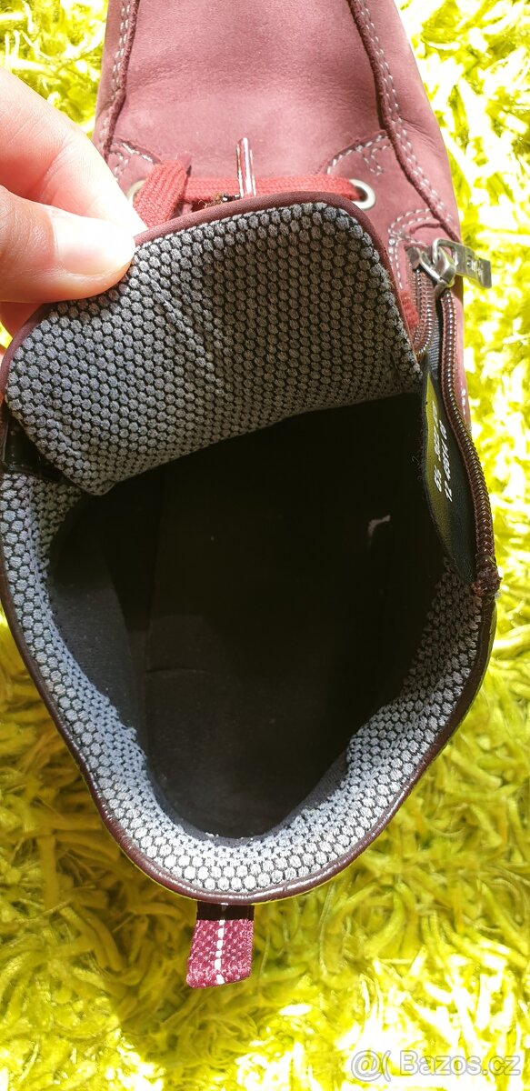 Tenisky ARA - vínové, Gore-tex - 9