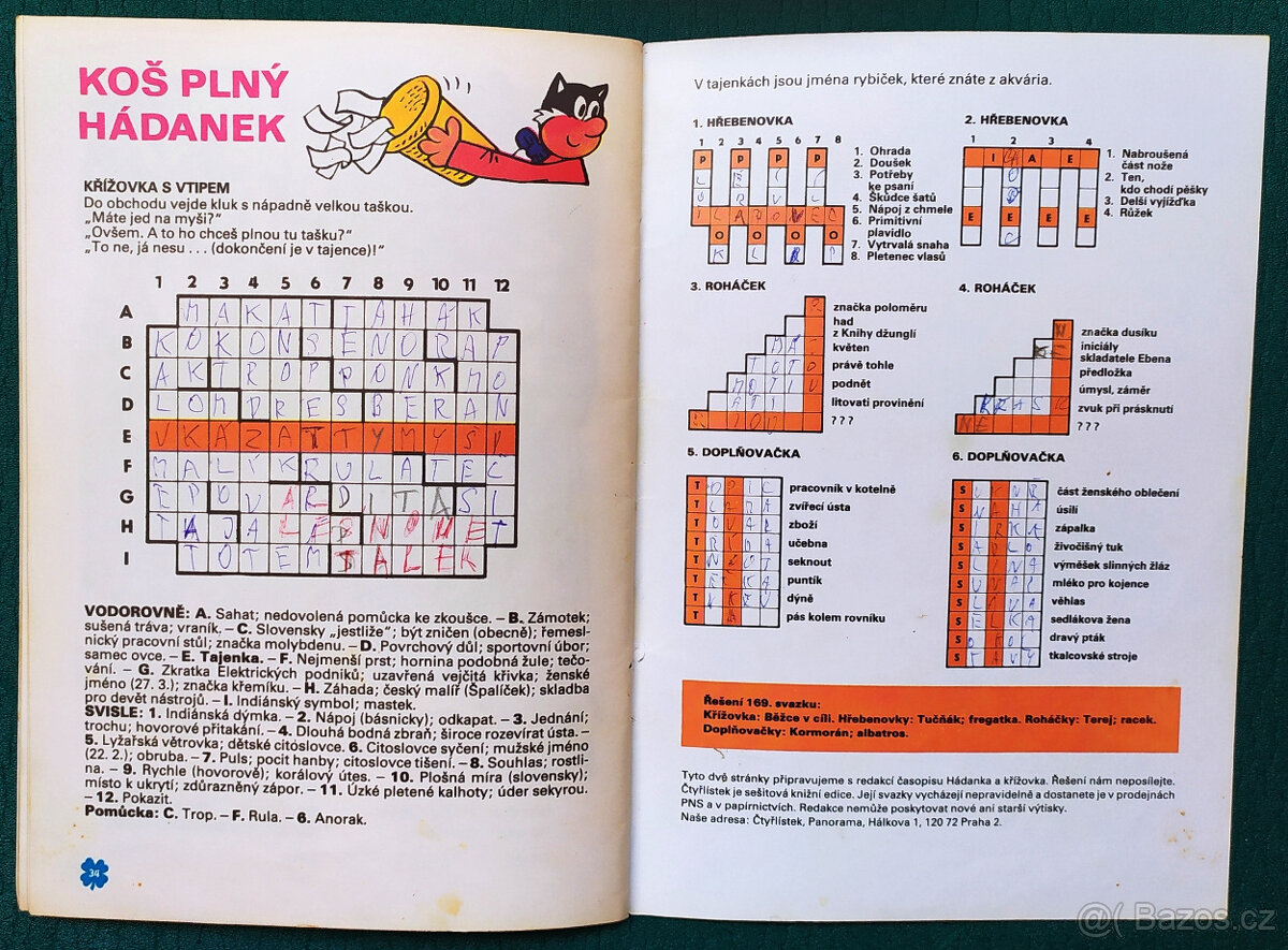 ČTYŘLÍSTEK č. 170/1990 ZTRACENI V ČASE hledaný - 9