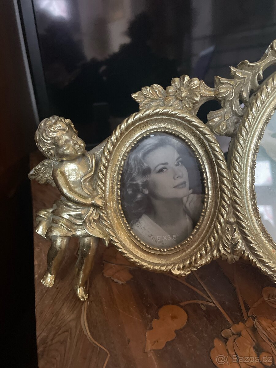 RÁMEČEK-zlacený-38cm na 23cm - 9