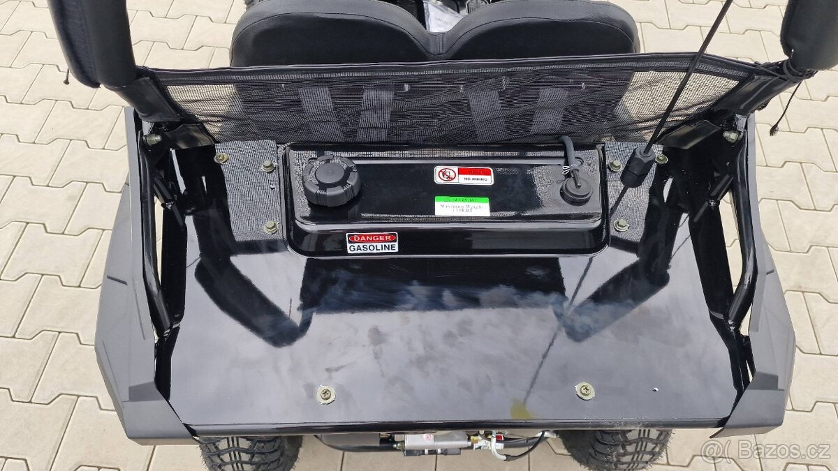 Buggy MiniRocket Cheetah 163ccm Mini 5-10let, Červ - 9