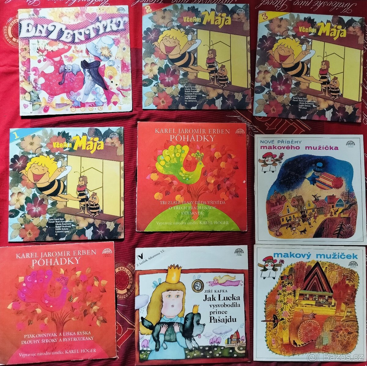 Lp Gramofonové desky - pohádky - - 9