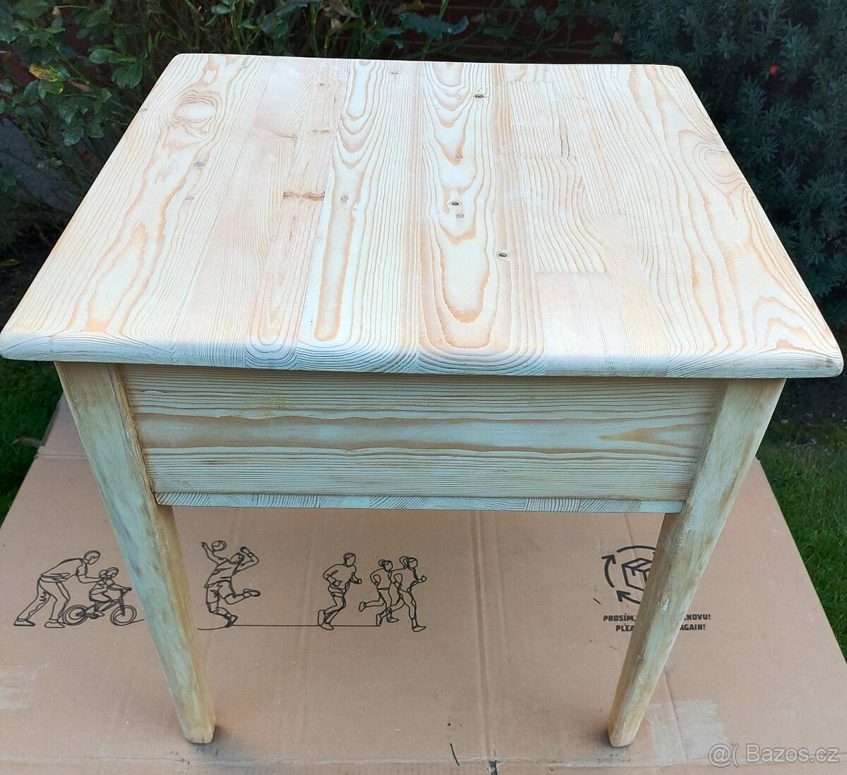 Stolička (štokrle) renovovaná 47x47x50cm - 9