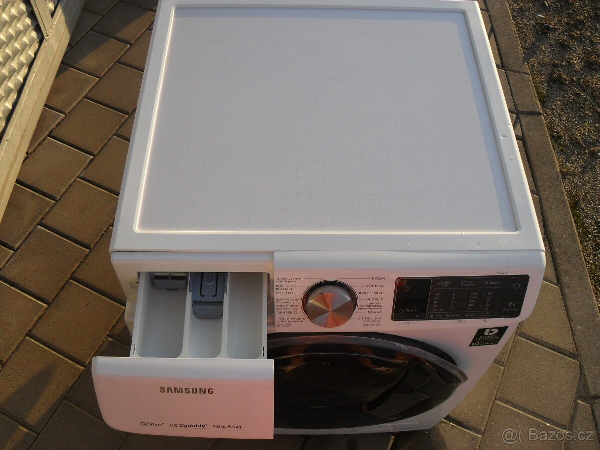PRAČKA SE SUŠIČKOU SAMSUNG 9+5KG,APKA,DVÍŘKA ADDWASH, tř.A - 9