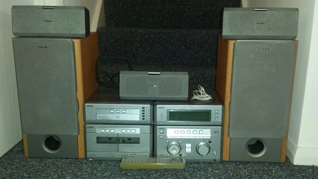 Audio systém Sony MHC-NX3AV vč. 5 ks repro - 9