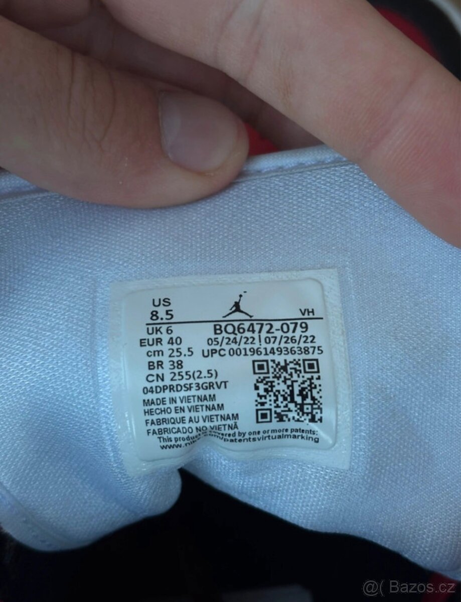 Nike air Jordan 1 mid Gym Red - 9