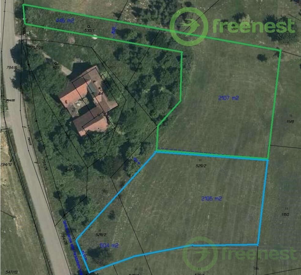 Prodej pozemku k bydlení Orlické Podhůří, Rozsocha - 9