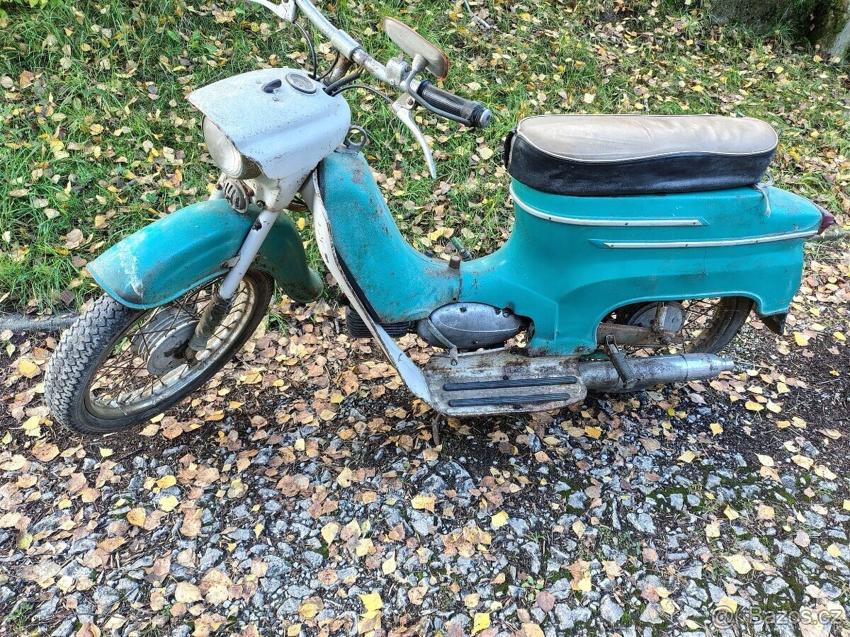 Jawa 50/05 pionýr s platným TP a SPZ - 9