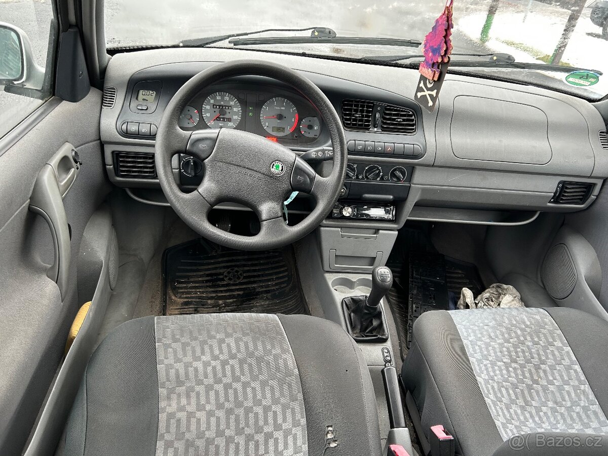 Škoda Felicia 1.6 mpi klima, servo, el okna, 67 tkm - 9