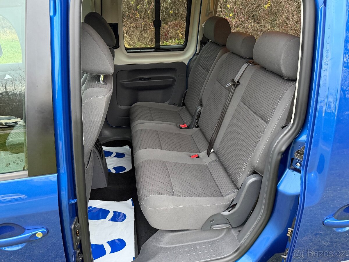 VOLKSWAGEN CADDY MAXI 2,0 TDI-7 MÍST, PARK. SENZORY, NAVI - 9