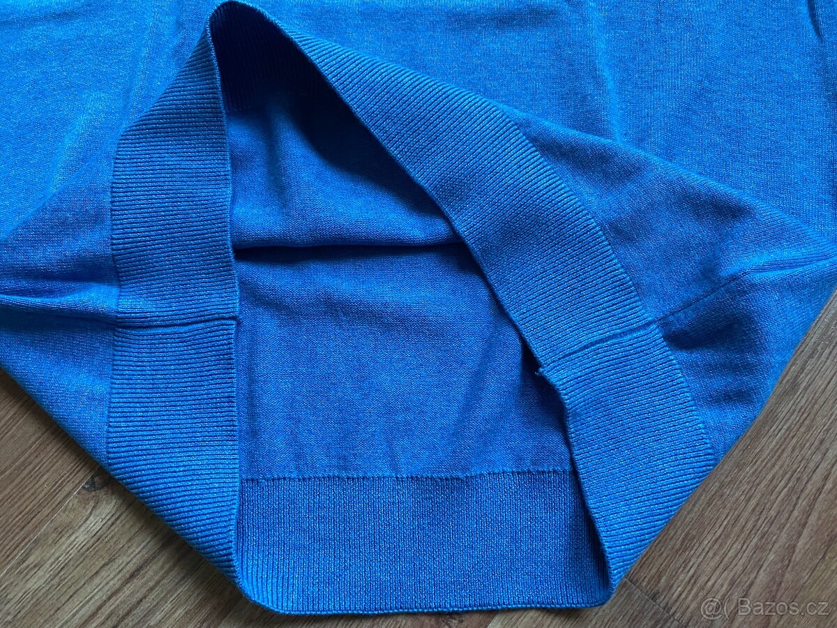 Nový pánský bavlněný svetr C&A do "V" - L - 9