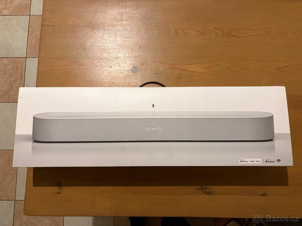 Sonos Beam 1. Gen. Bílý , perfektní stav - 9
