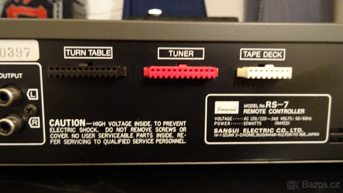 SANSUI RS-7T + systém SANSUI RS 7 (Infra dálkové + systém) - 9