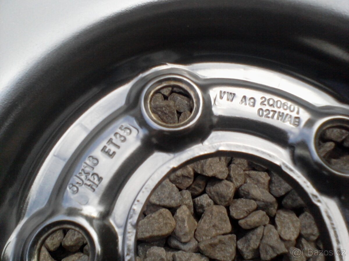 16 plechové disky Škoda Scala,Kamiq,VW T-Cros,VW Taigo ET35 - 9