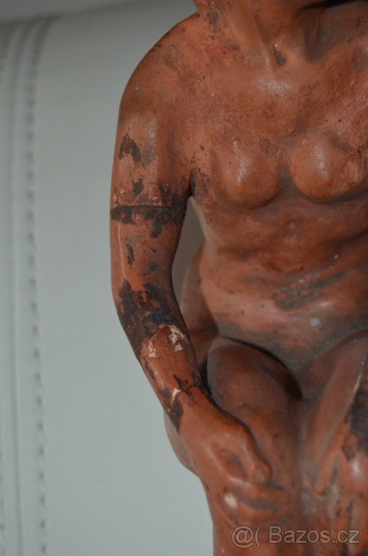 Josef Kratschmer - Soška / plastika dívky - 9