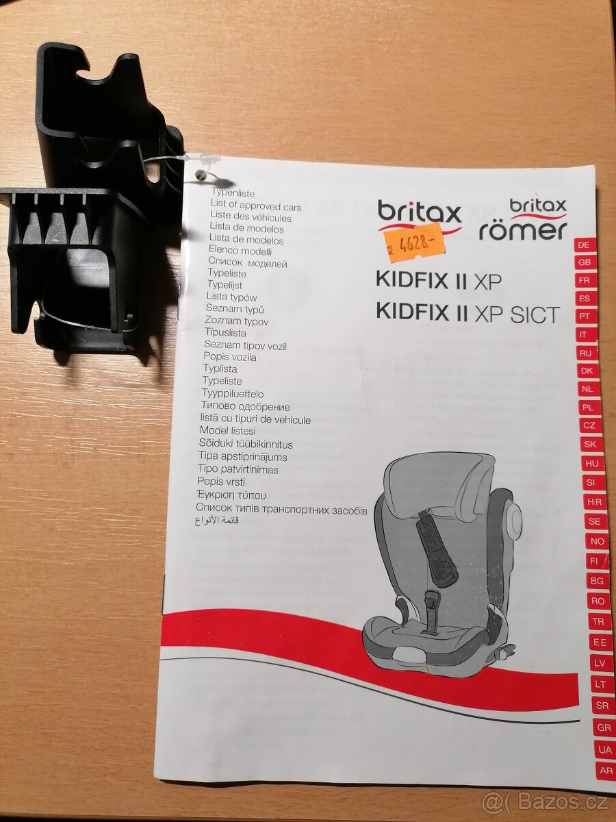 Autosedačka Britax Römer Kidfix II XP (15–36 kg) - 9