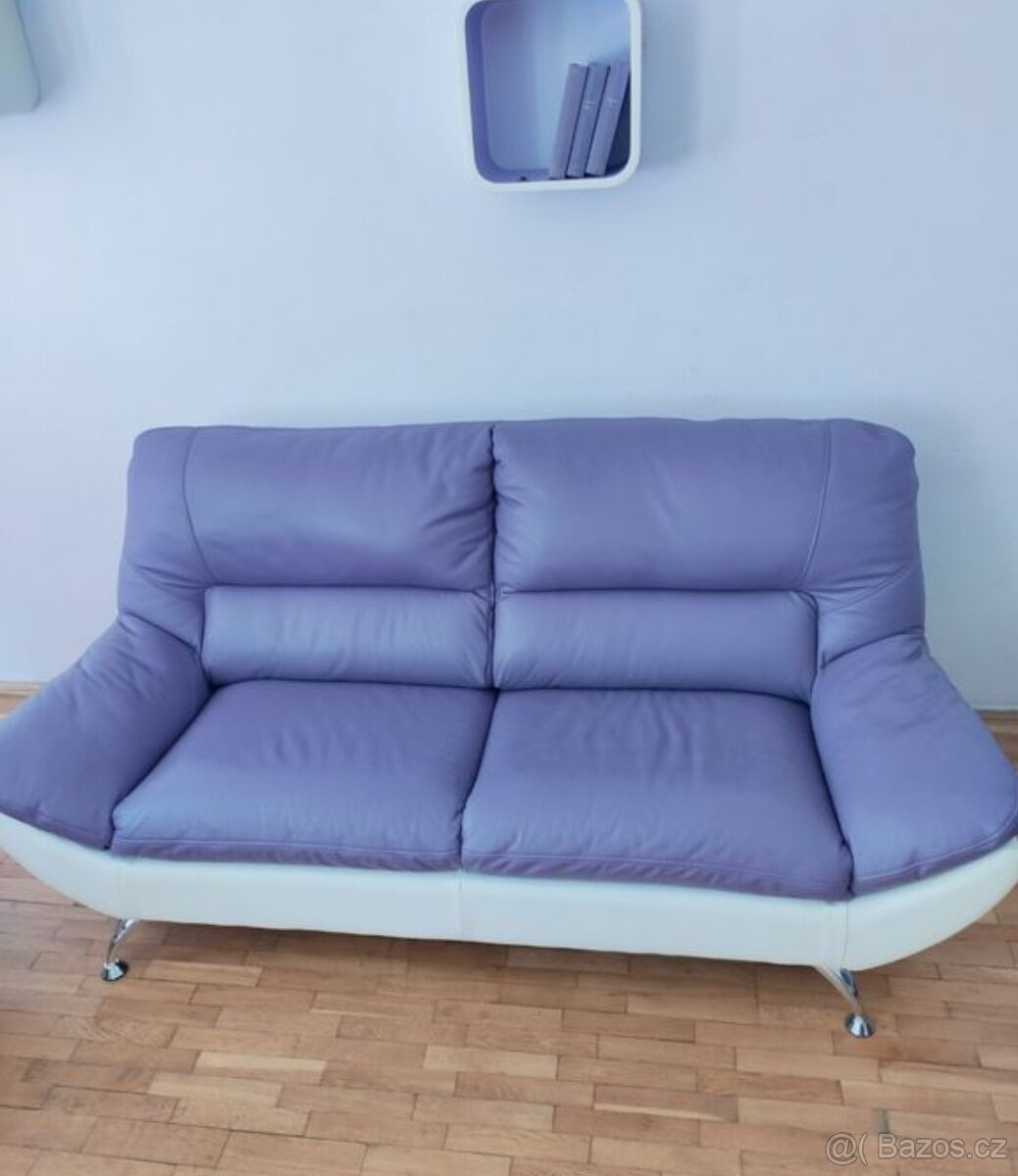 Kožená sedací souprava 3+2 - 9