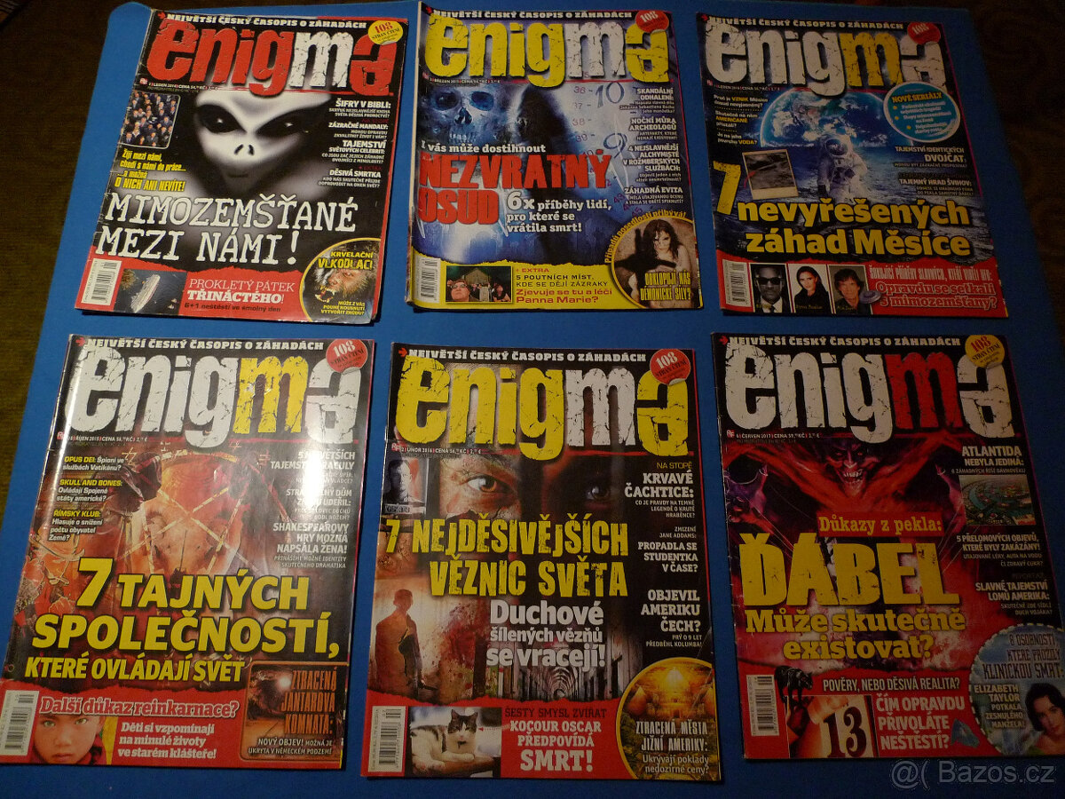 Tajemné knihy a čas. Enigma, Svět na dlani, Legalizace - 9