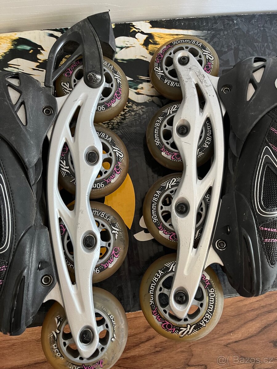 Kolečkové inline brusle K2 Boa Vo2 max 90 - 9