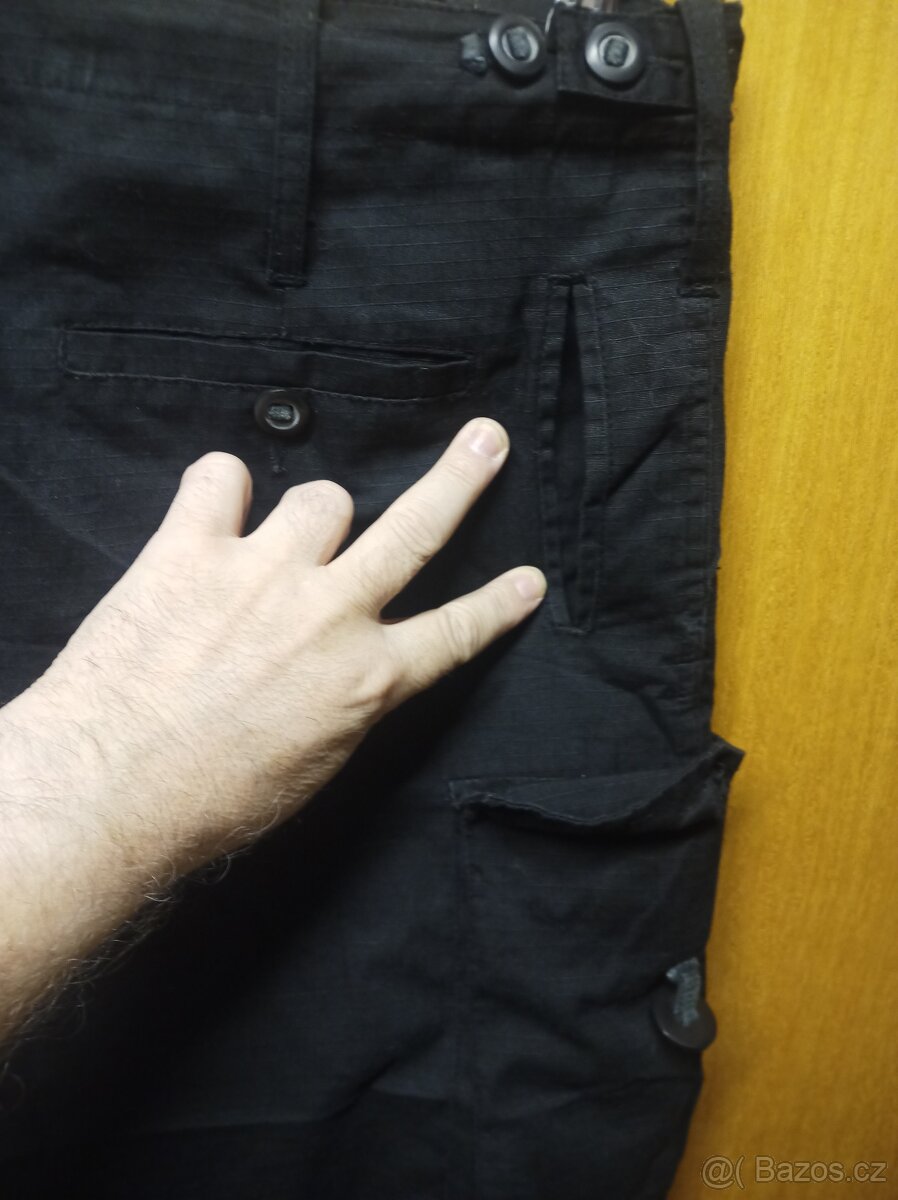 Brit černý bunda plus kalhoty - 9