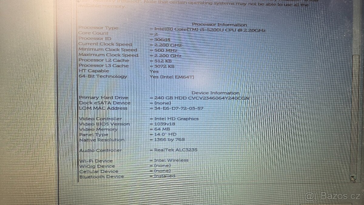 Dell Latitude E5450 - 9