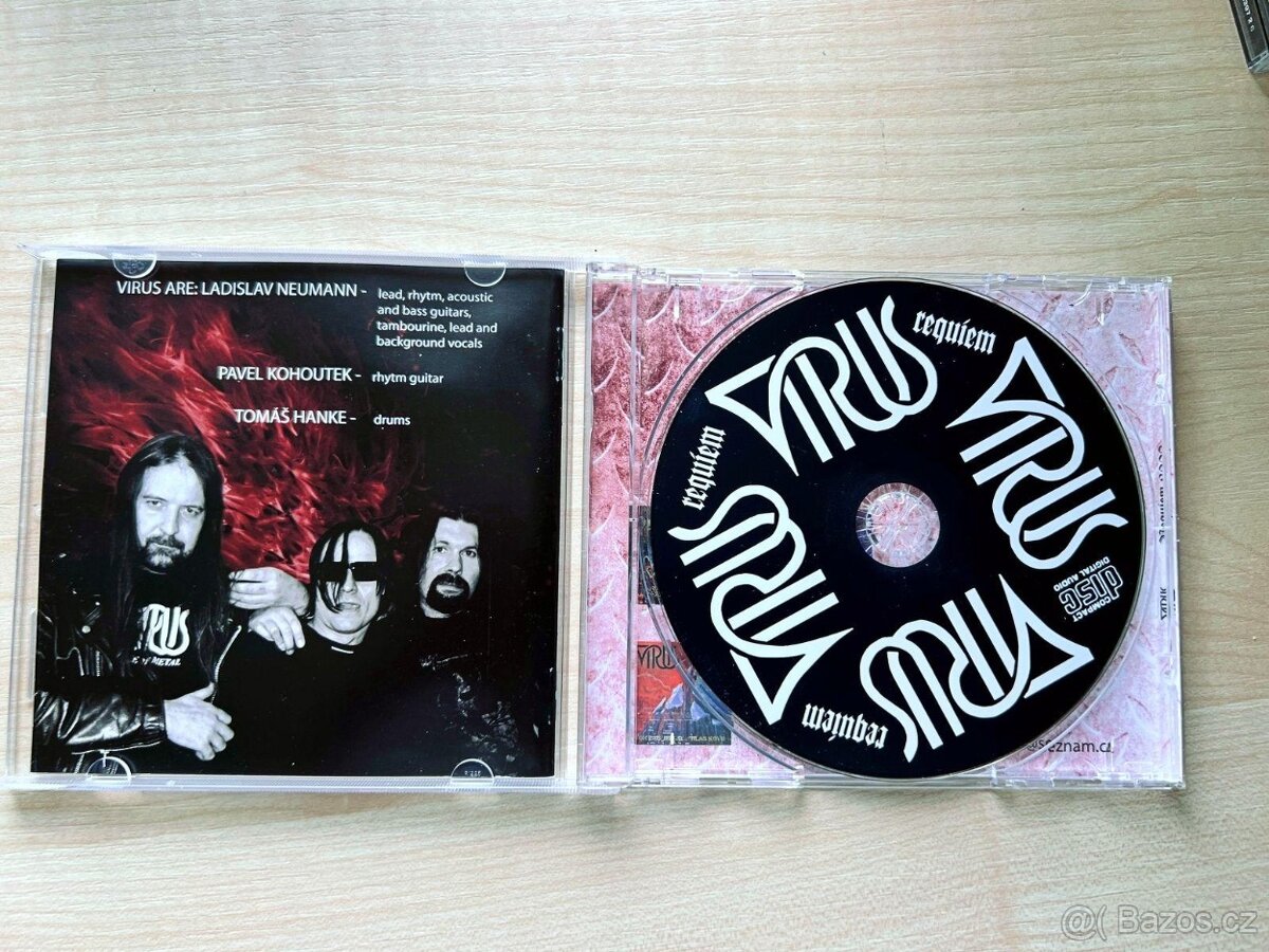 VIRUS 4xCD (zcela nové, již nesehnatelné rarity) - 9
