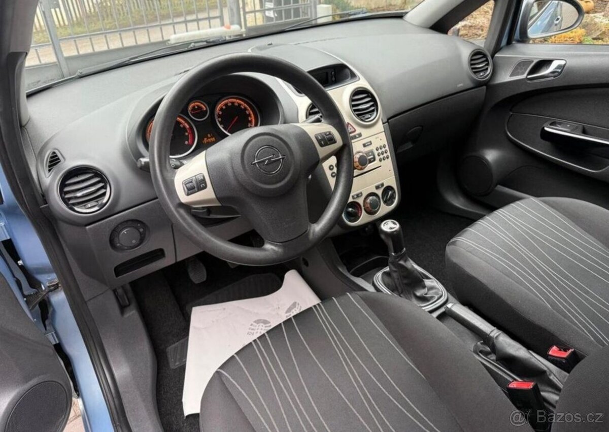 Opel Corsa 1,2i 1 Majitel pravide.servis benzín - 9