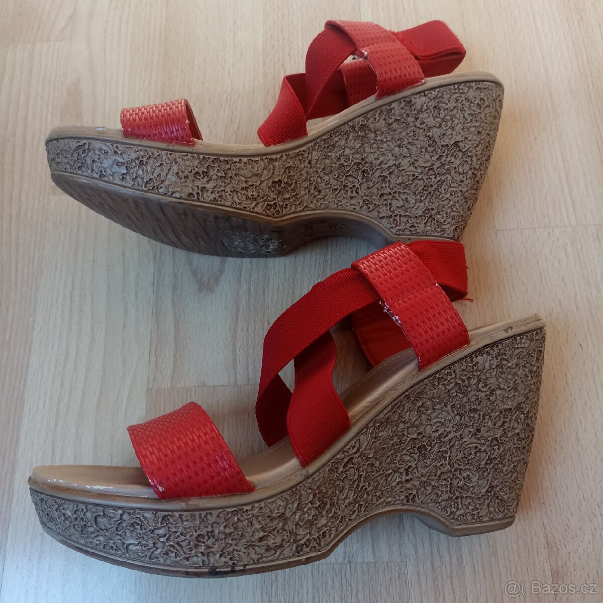 Letní střevíce na klínku vel.37 - 9