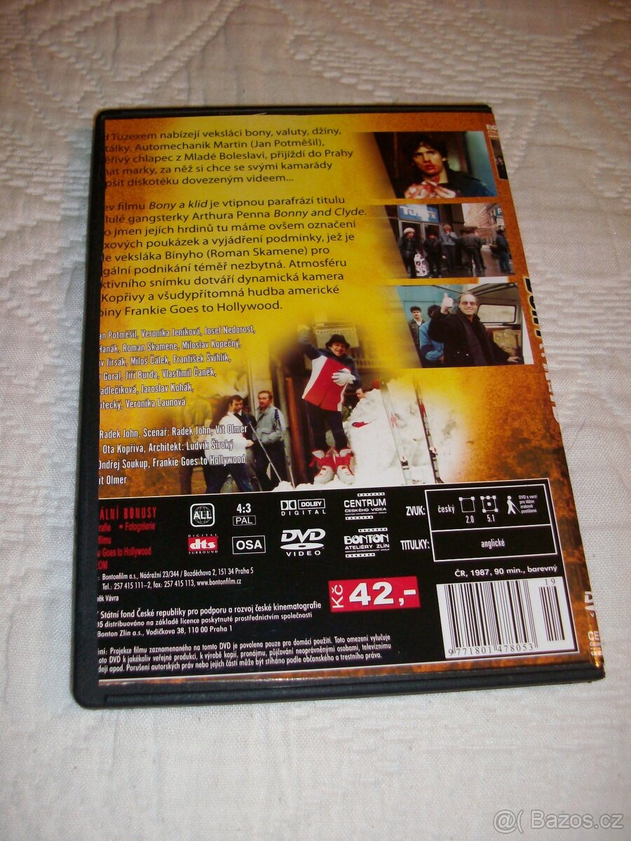 DVD ČESKÉ FILMY A SERIÁLY - 9