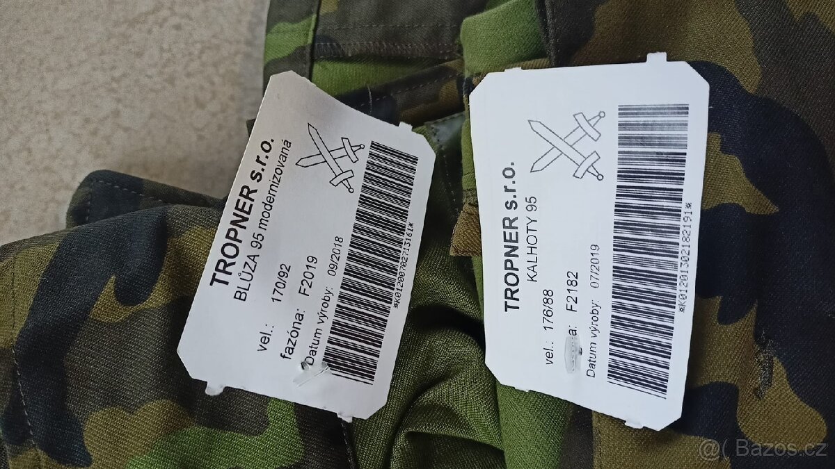 Prodám vojenské oblečení AČR - 9