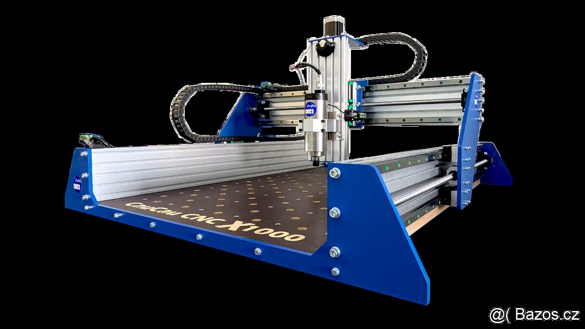Stolní CNC frézka X1000 (1000x600mm) lineár - 9