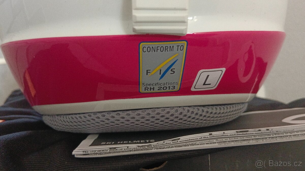 Lyžařská helma HEAD Race Stivot Race Carbon růžová - L (59-6 - 9