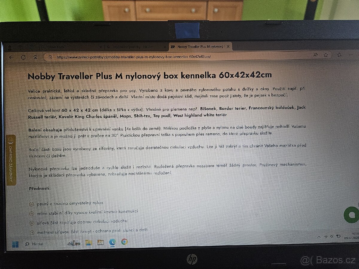 Nylonový box pro psy 800 Kč - 9