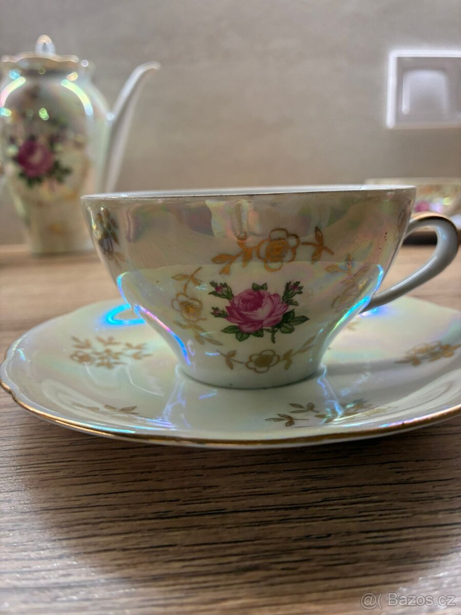 Porcelánová sada - čajový servis - 9