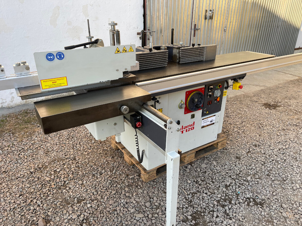 Spodní frézka s vozíkem ROBLAND T 120 TP - 9