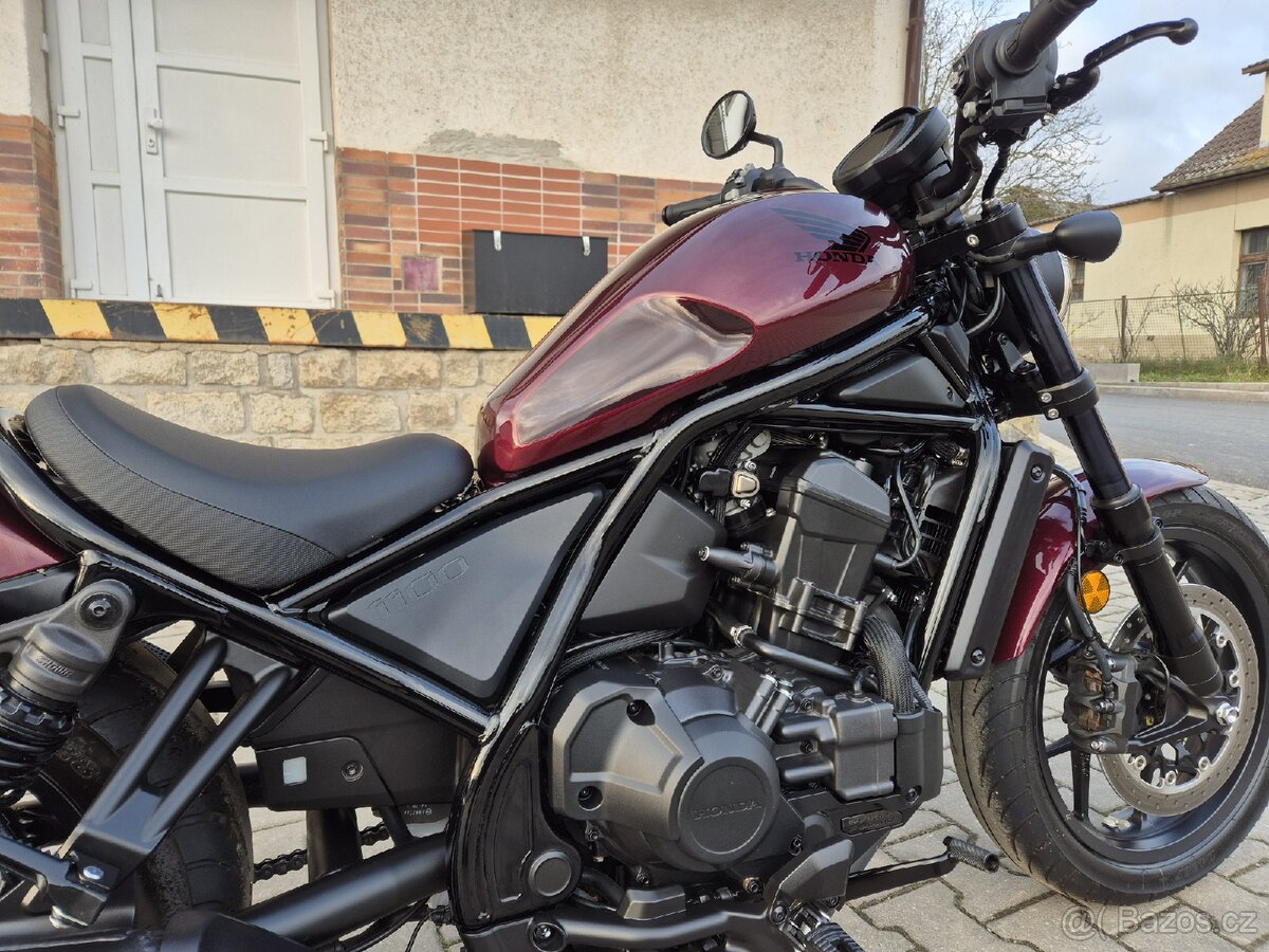Prodám HONDA CMX1100 Rebel DCT, r. v. 2021, ABS, ČR, 357km - 9