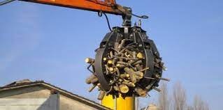 Polypový drapák, kovošrot, odpady, dřevo - 9