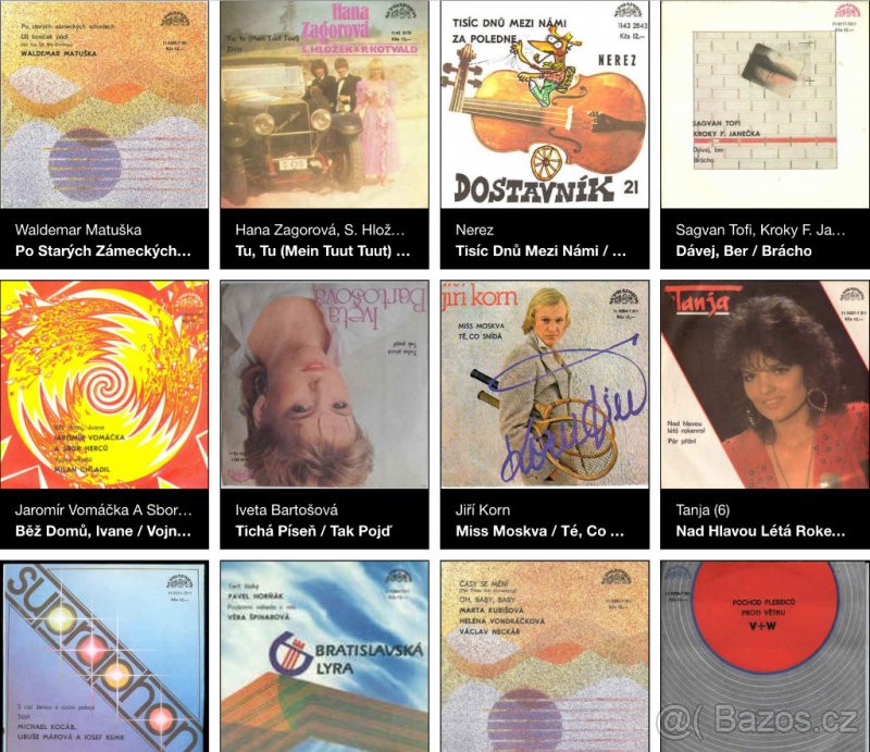 VINTAGE VINYL- SP PLATNE 2 - 9