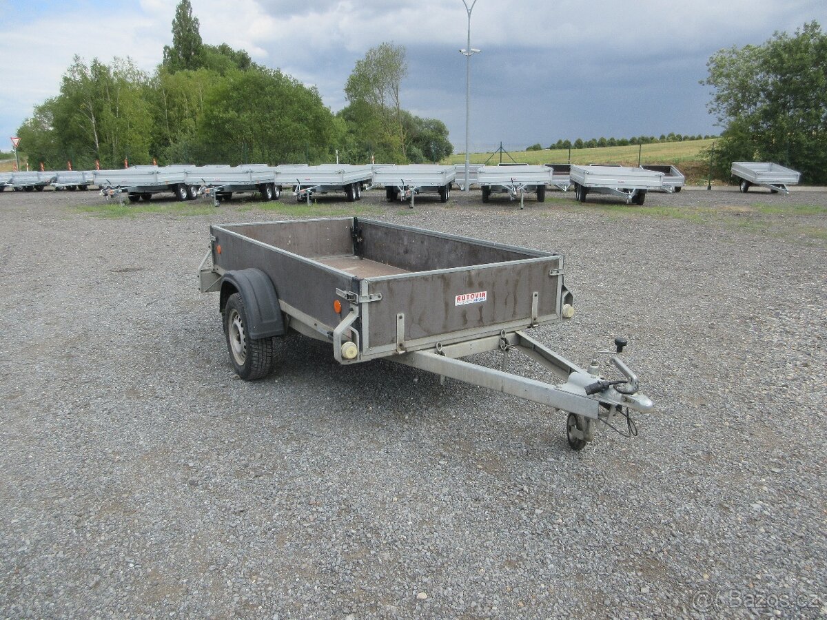 Bazarový nebrzděný přívěs ZV 26 N1 2,51x1,24/0,35 - 9