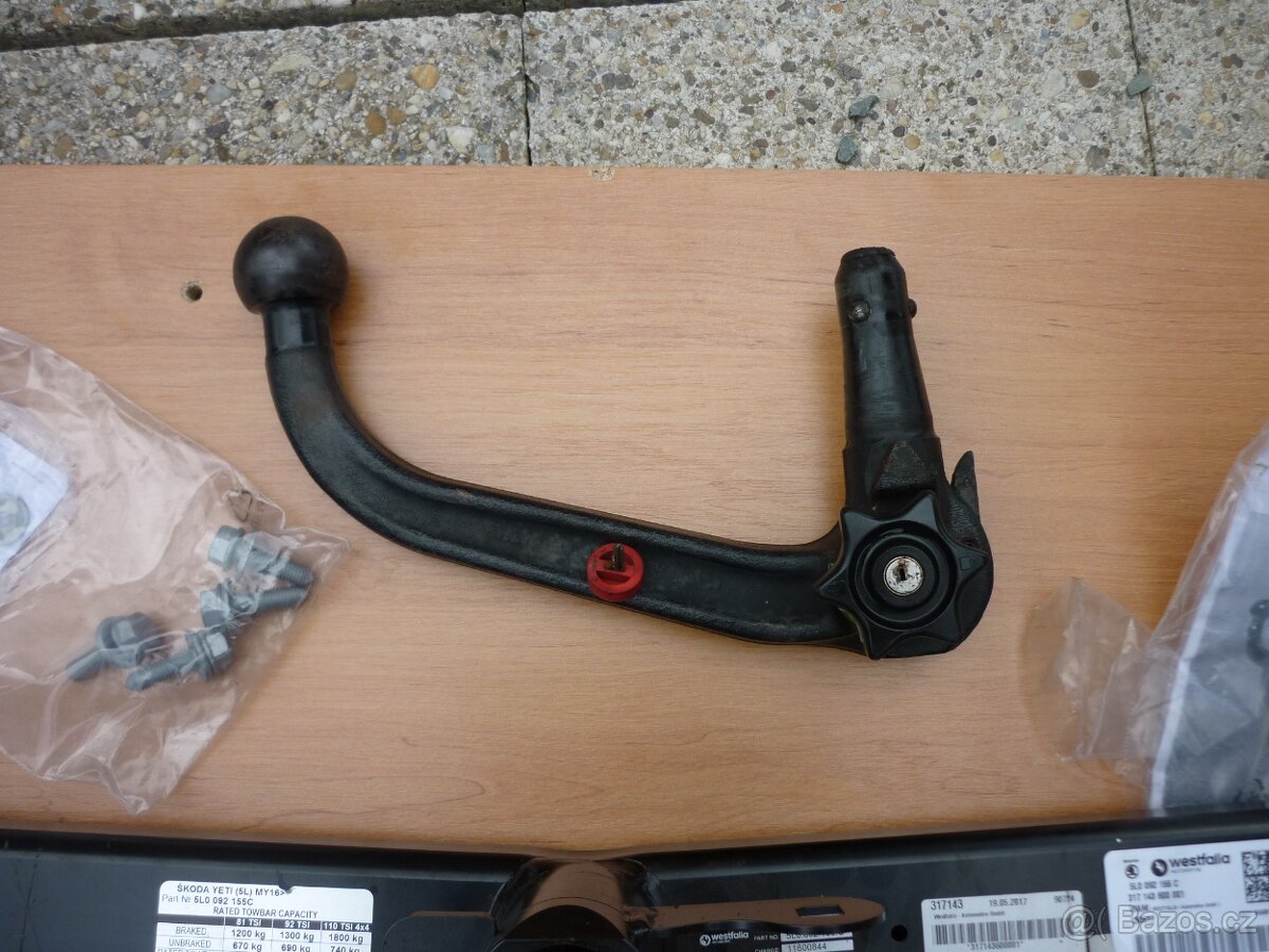 Tažné zařízení Westfalia(HÁK) téměř nové-X typů-zavolejte - 9