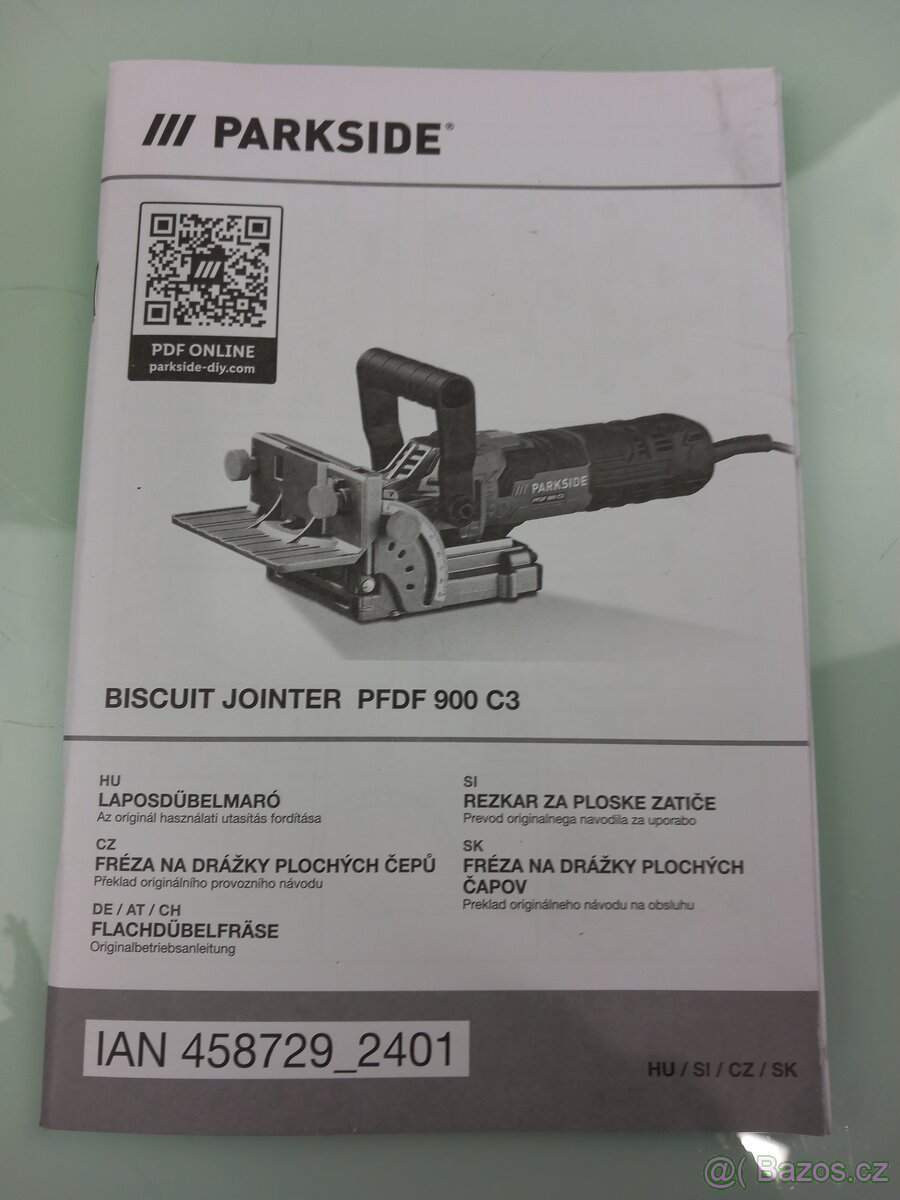 Parkside - FRÉZA NA DRÁŽKY PLOCHÝCH ČEPŮ - 9