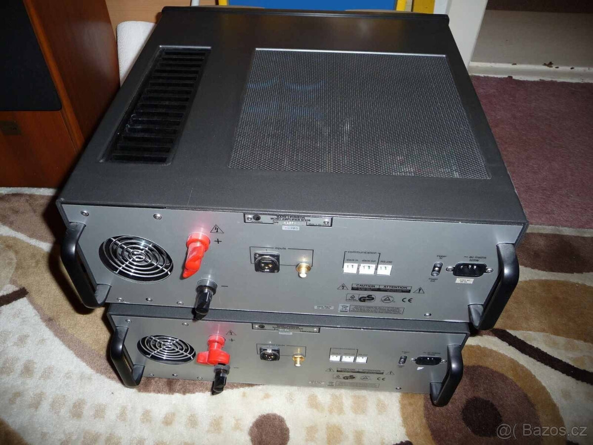 Monobloky Mark Levinson č. 436 ve velmi dobrém stavu. Včetně - 9