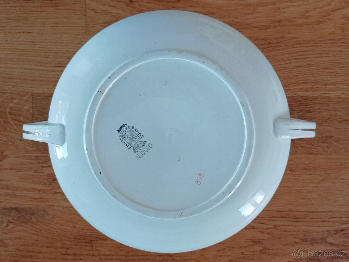 ART DECO PORCELÁNOVÁ TERINA - 9