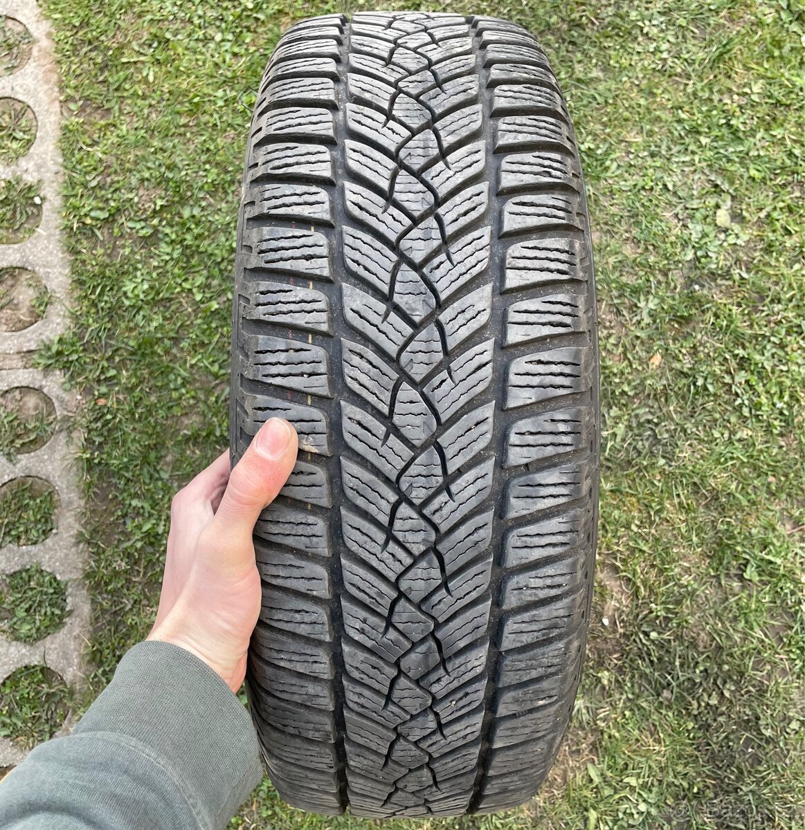 Plechové disky 16” + zimní pneu - 9